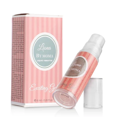 Imagen de Lubricante estimulante con sabor a nubes de algodón Vibrador liquido Liona by Moma