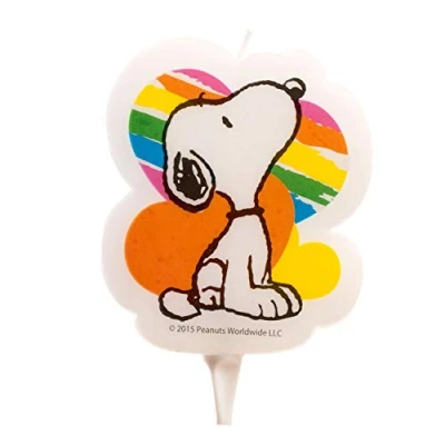 Imagen de Dekora Vela de Cumpleaños 2D Snoopy