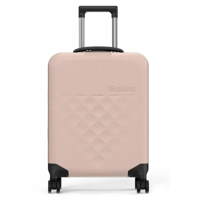 Imagen de Rollink VEGA 360 Faltbarer 4ROLLEN Kabinen S 55 CM Trolley, Talla: One Size, Rose smoke
