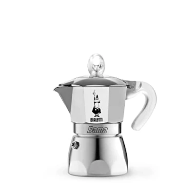Imagen de Bialetti Cafetera Dama Pure Ice, 1 tazas, no apta para inducción, tazas (67 ml), aluminio