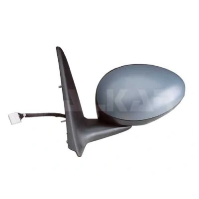 Imagen de Espejo retrovisor Alkar 6139475 izquierda imprimado eléctrico calefactable, con sensor de temperatura, asférico para vehíc. volante a la
