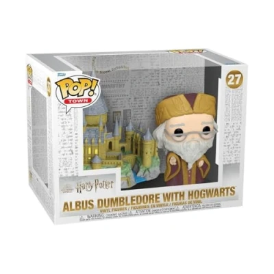 Imagen de Funko Pop! Town: HP Anniversary Albus Dumbledore With Hogwarts Harry Potter Figura de Vinilo Coleccionable Idea Regalo Mercancia Oficial Juguetes para Niños y Adultos