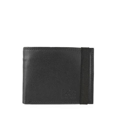 Imagen de Lois Carteras para Hombre Piel. billeteras Hombre. Cartera Piel con Monedero y múltiples Compartimentos, monederos. RFID, Negro