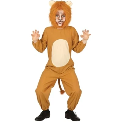 Imagen de FIESTAS GUIRCA Disfraz de León Infantil Unisex Talla 5 6 Años