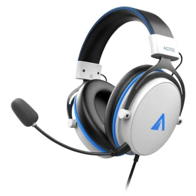 Imagen de Abysm Gaming Auriculares AG700 Pro 7.1, con Micrófono, Sonido Envolvente Virtual Surround Cancelación de Ruido pasiva, para PS5, Xbox Series, Nintendo Switch, Laptop, Mac, PC y Smartphone