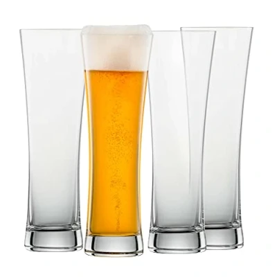 Imagen de Schott Zwiesel Beer Basic 130005 Juego de 4 vasos trigo para cerveza trigo, aptos lavavajillas, fabricados en Alemania