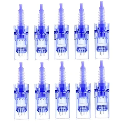 Imagen de 10PCS 12PIN dermapen agujas microagujas pare microneedling a6