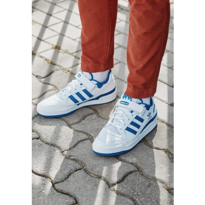Imagen de adidas Originals Forum Unisex Zapatillas, Talla: 44, Footwear white/team royal blue Piel/tela