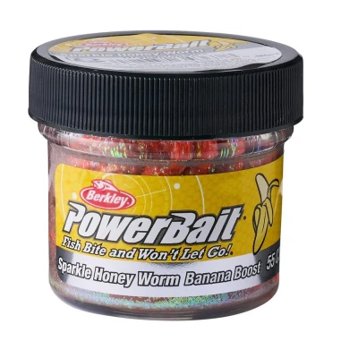 Imagen de Berkley Powerbait Power Scales Honey Worm Señuelo para Trucha 2.5cm (55 piezas) Orange/Scales Cebo artificial