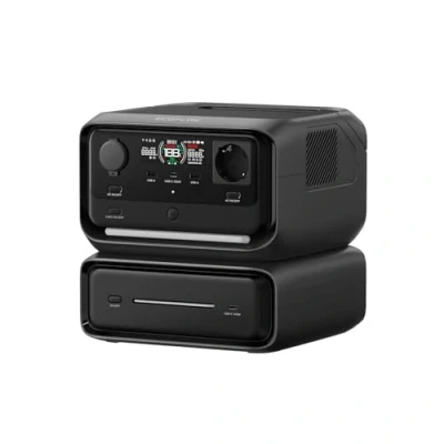 Imagen de EcoFlow RIVER 3 Max (RIVER Plus y EB300) Estación de energía portátil Batería LFP 572 Wh, salida 1200 W,