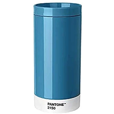 Imagen de Copenhagen design Pantone To Go, Stainless Steel Travel mug/Thermo Cup, 430 ml, Blue 2150 C, Acero Inoxidable, ABS, 75 mm