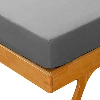 Imagen de Kono Bedding Finest Sábana Bajera Ajustable (100% polialgodón, 25 cm, extraprofunda)
