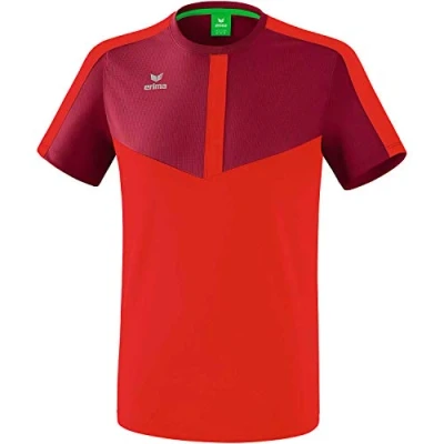 Imagen de ERIMA Squad Funktion T Shirt, Unisex, Bordeaux/Rojo, S
