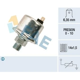 Imagen de FAE 14630 Sensores M14x1,5