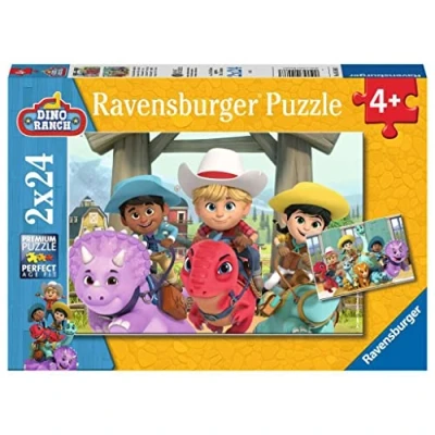 Imagen de Ravensburger Puzzle Mickey Mouse, Colección 2 x 24, de 24 Piezas, para Niños, Edad Recomendada 4+ Años