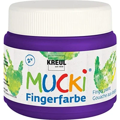Imagen de KREUL Mucki Pinturas para dedos, color morado