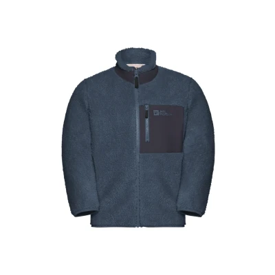 Imagen de Jack Wolfskin ICE CURL Forro polar para niños, Talla: 16a, Midnight sky
