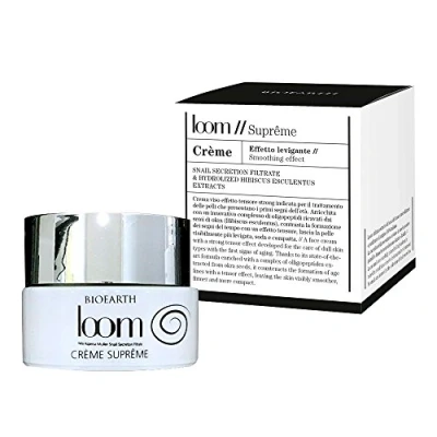 Imagen de Bioearth Loom Supreme crema Alla Bava de caracol efecto abrillantadora 50 ml