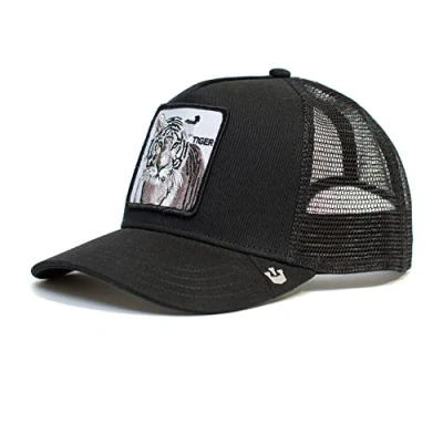 Imagen de Goorin Bros. The Farm Gorra Earn Your Stripes unisex para niños, negra, talla única, única
