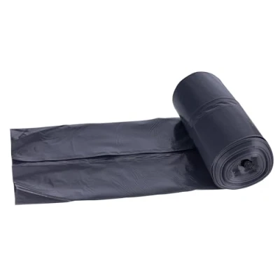Imagen de DONAU ECO 22021432 05 bolsas de basura (120 L, 10 basura, 1 rollo, certificado Blauer Engel Certificado, 100% material reciclado (LDPE), color negro