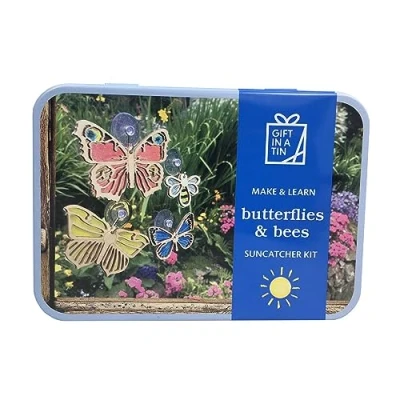 Imagen de Apples to Pears Kit de atrapasol mariposas y abejas manzanas a peras