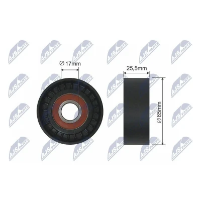 Imagen de Rodillo tensor, correa auxiliar NTY RNK CT 012