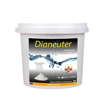 Imagen de Dianeuter 5 kg Reductor Neutralizador de Cloro, Elimina el Exceso Cloro Residual (5 kg)