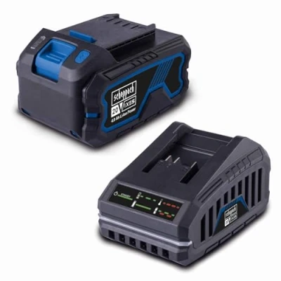 Imagen de Pack de bater�as 4Ah + cargador 4.5A SCHEPPACH 20V IXES SBSK4.0 Bater�a y universal para toda la gama