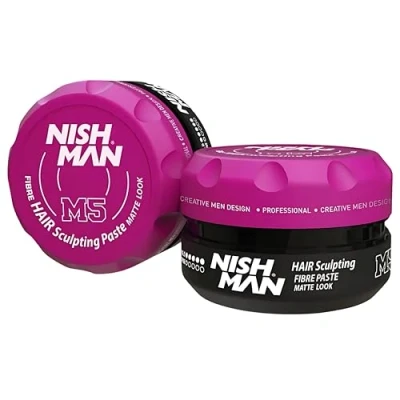 Imagen de NISHMAN M5 FIBRE PASTE MATTE 100ml PASTA FIBROSA MATE FIJACIÓN FUERTE