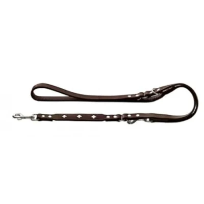 Imagen de Hunter Swiss Correa de Piel orgánica, Grande, Color marrón y Negro