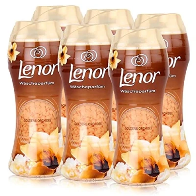 Imagen de Lenor Unstoppables Perfume para ropa (210 g, 6 unidades), color dorado