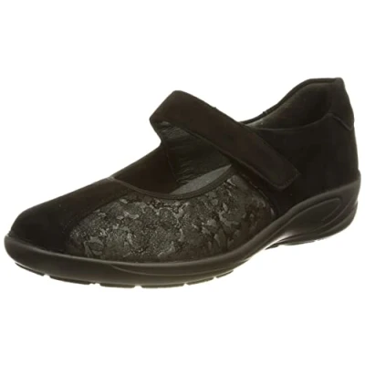 Imagen de Semler Birgit, Zapatos Planos Mary Jane Mujer, Negro, 42 EU