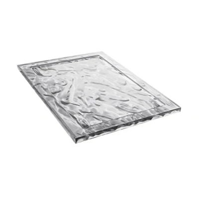 Imagen de Kartell Dune Bandeja , Cristal, Grande, 55 x 38 3 cm