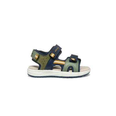 Imagen de Geox Alben Sandalias de senderismo para niños, Talla: 30, Sage navy Zapatos