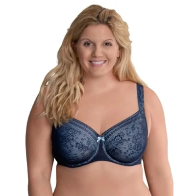 Imagen de Rosa Faia Fleur Sujetador de Cobertura Completa, Azul Marítimo, 95E Mujeres