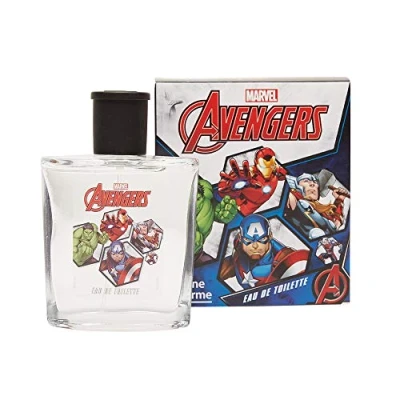Imagen de Corine de Farme Eau Toilette Los Vengadores Disney Colonia para Niños desde 3 Años Clean Beauty, Made in France Fragancia Fresca y Amaderada 50 ml