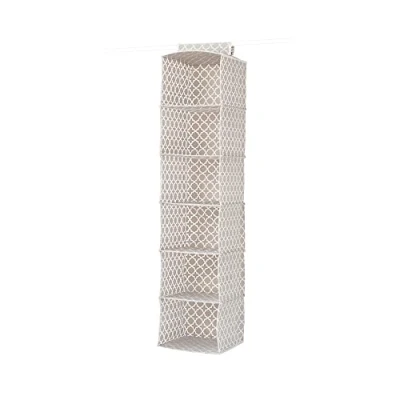 Imagen de Compactor Estantería flexible para jerséis 6 baldas, Gama Madison, Color blanco y beige, Tamaño, 30 x 128 cm, RAN7471
