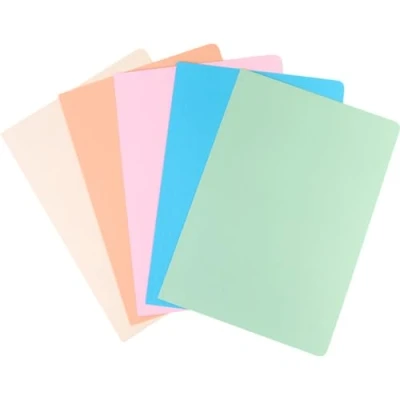 Imagen de Dohe Subcarpetas de Cartulina (100 uds.) 5 Colores, Tamaño Folio 23,5x33,5 cm, Ranuras para Fástener, Grosor 180 g/m² Material oficina