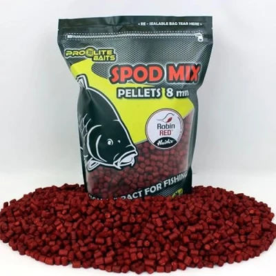 Imagen de Pellets Spod Mix Pro Elite Baits Robin Red 8 mm