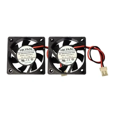 Imagen de Ventilador refrigerante DC 12 V sin escobillas, a cojinete de bolas, 40 x 10 mm. Conector 2 pines. paquetes.
