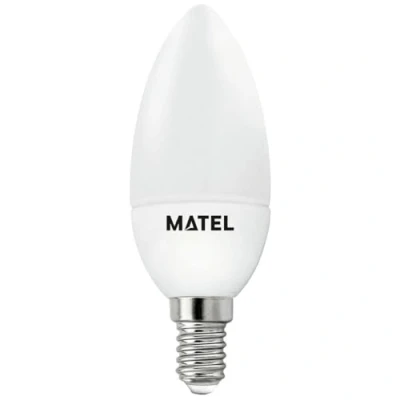Imagen de Matel Bomb, Led Vela 3 Intensid, E14 5W, Cal