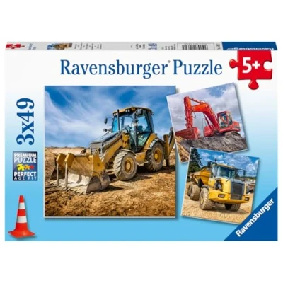 Imagen de Ravensburger Tiere Vehículos de construcción en Uso, Color 1. (05032)