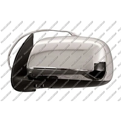 Imagen de Espejo retrovisor Prasco TY8187104 izquierda cromo/negro eléctrico convexo, no tintado TOYOTA: HILUX 3 Pick up