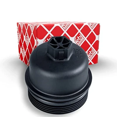 Imagen de FEBI BILSTEIN 108349 Cubierta, caja filtro de aceite FORD: Transit Mk6 Bus, Furgón, PEUGEOT: 407 Berlina, 307 SW, MINI: Hatchback norauto,