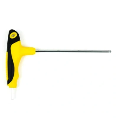 Imagen de ingdaum® Llave hexagonal interior 3 mm*L 130 mm con bola y mango en T /