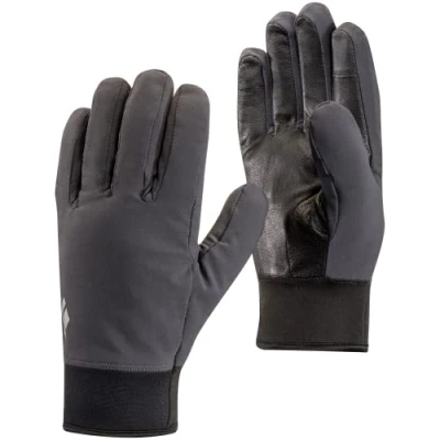 Imagen de Black Diamond Midweight Softshell Guantes, Unisex Adulto, Smoke, Extra Small