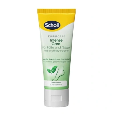 Imagen de Scholl Crema rica para pies y uñas hidratante de los estresados Con complejo urea vitaminas 3 x 75 ml