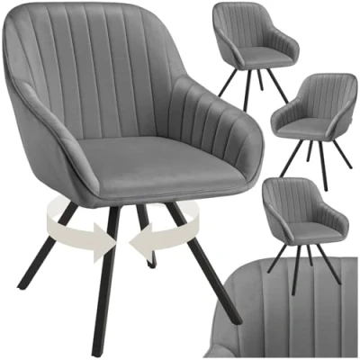 Imagen de Silla giratoria con reposabrazos