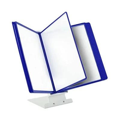 Imagen de LEVIATAN Sistema de paneles visualización la mesa con 10 pantalla A4 color azul