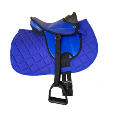 Imagen de Rülke Holzspielzeug Accesorios Caballo de jardín, Color Azul (50087)